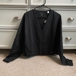 Black Reebok zip up!